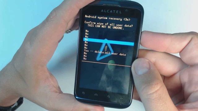 Come formattare un Alcatel One Touch facilmente? 2