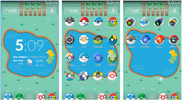 Scarica i migliori temi Pokémon per Android 3