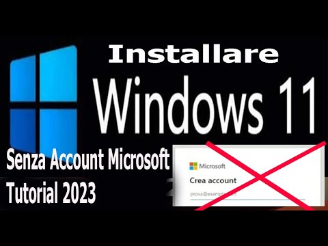 Come installare windows 11 senza account microsoft