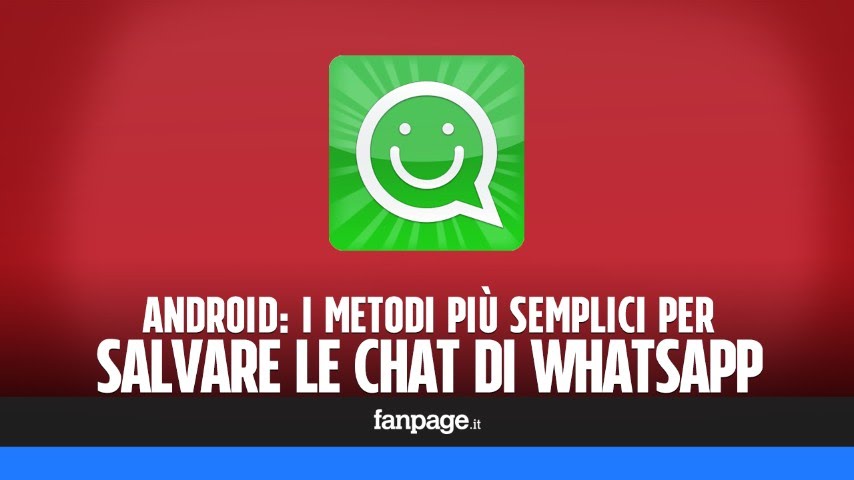 Come salvare una chat di whatsapp 11
