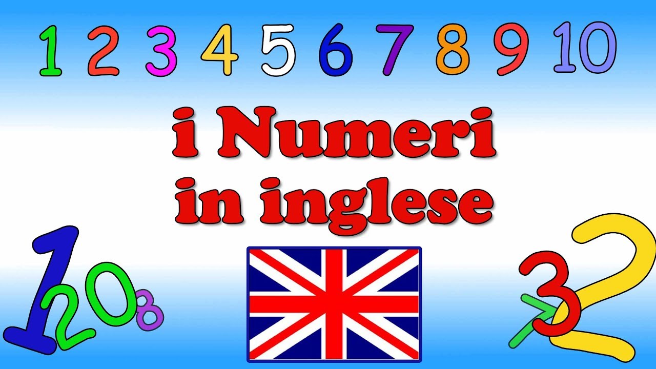 Come si dice 10 in inglese 12