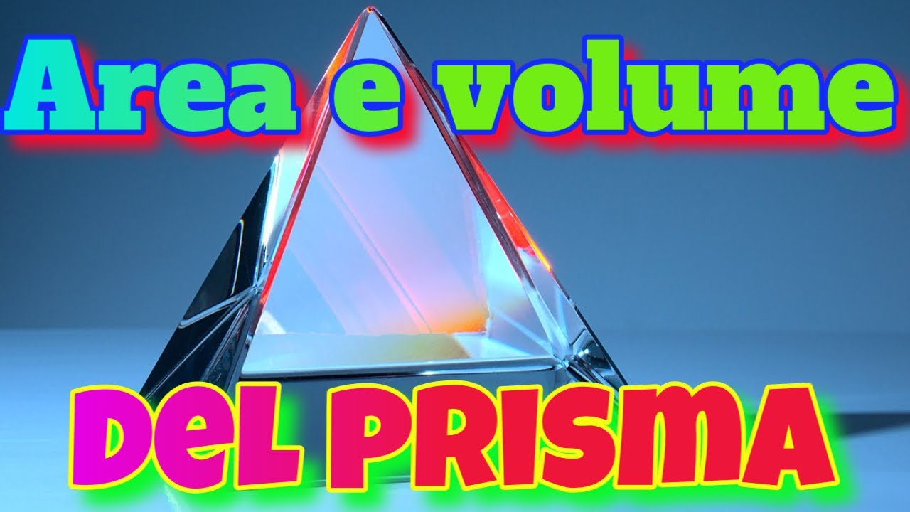 Come si calcola l'area di base di un prisma 3